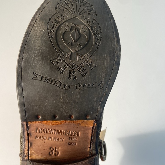 NWT FIORENTINI+BAKER Carnaby Chill Women’s sz US 5/EU35 Italian leather booties - Picture 9 of 12